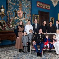 Posado de la Familia Real de Mónaco en el Palacio Grimaldi