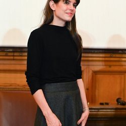 Carlota Casiraghi en la entrega de premios de un concurso literario en París