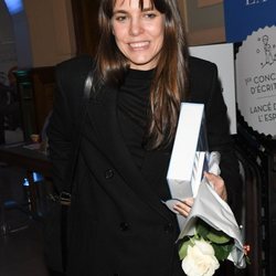 Carlota Casiraghi en un acto literario en París