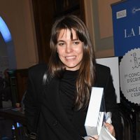 Carlota Casiraghi en un acto literario en París