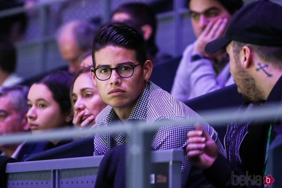 James Rodríguez en la Copa Davis 2019