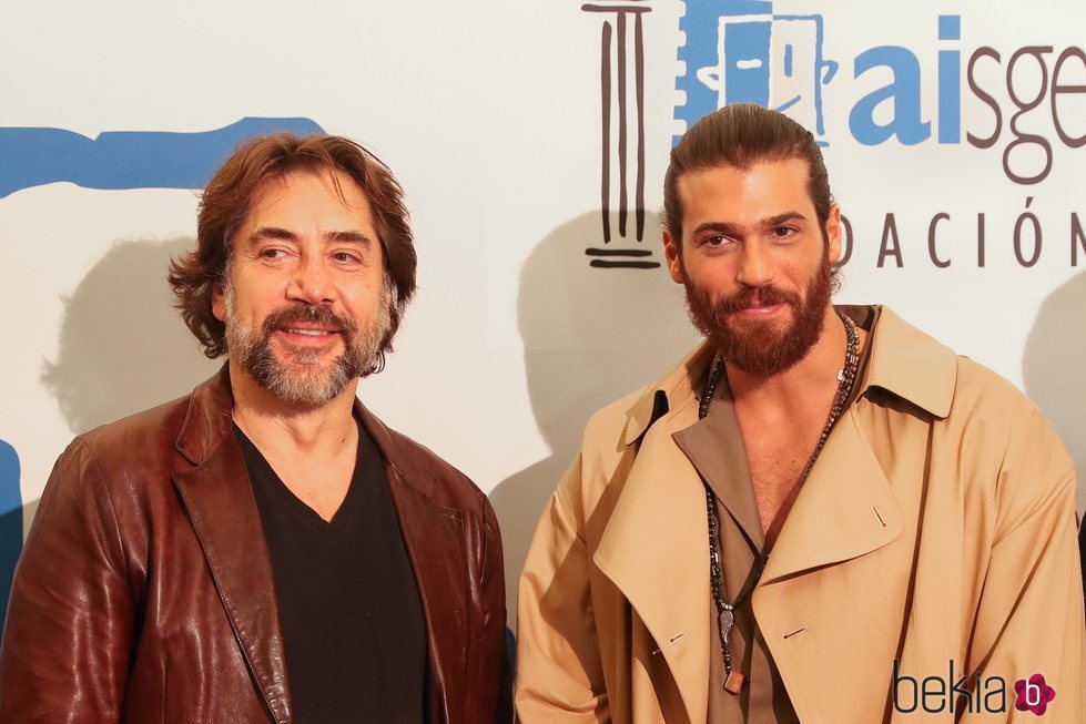 Javier Bardem y Can Yaman en los Premios Actúa 2019