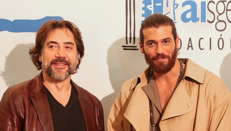 Javier Bardem y Can Yaman en los Premios Actúa 2019