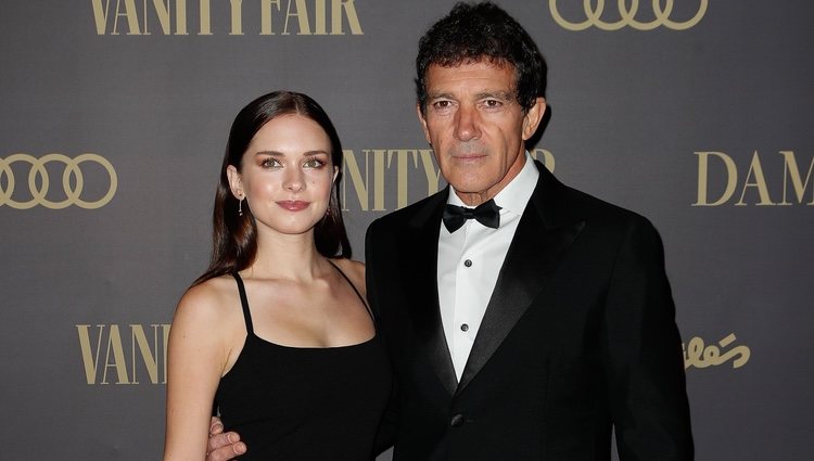 Antonio Banderas y Stella del Carmen en la 'Fiesta Personaje del año Vanity Fair 2019'