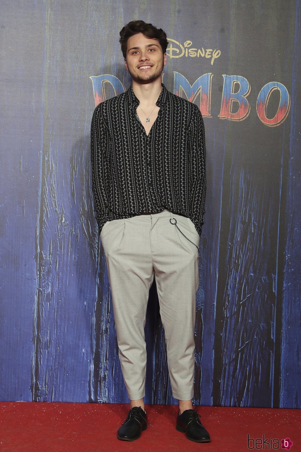 Damion en la premiere de 'Dumbo'