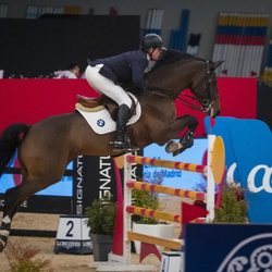 Cayetano Martínez de Irujo compitiendo en la Madrid Horse Week