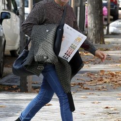 Jorge Javier Vázquez entrando en un centro de estética