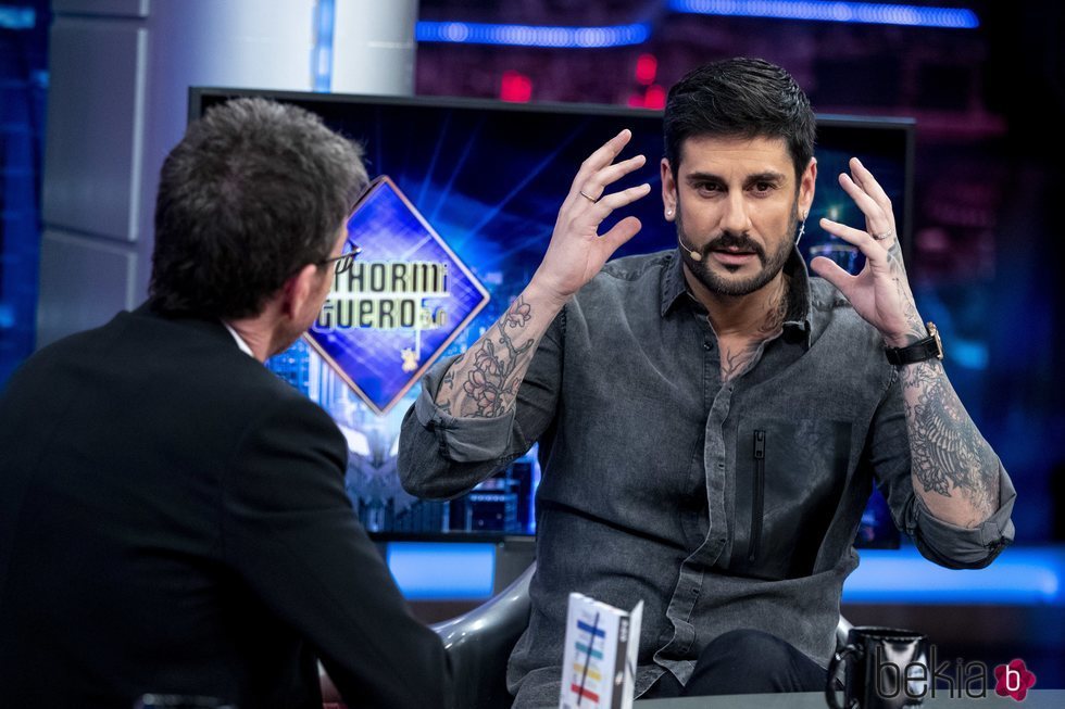 Melendi con Pablo Motos en 'El hormiguero'