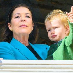 Carolina de MÃ³naco y su nieto Francesco Casiraghi en el DÃ­a Nacional de MÃ³naco 2019