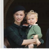 Beatrice Borromeo y su hijo Francesco Casiraghi en el Día Nacional de Mónaco 2019