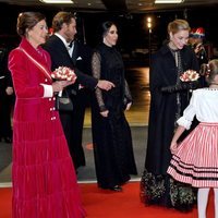 Carolina de Mónaco y Beatrice Borromeo en la gala del Día Nacional de Mónaco 2019