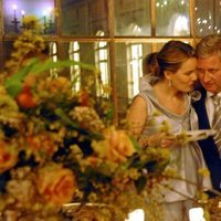 Felipe y Matilde de Bélgica en una fiesta en los años 90