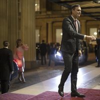 Pedro Sánchez en Buckingham Palace para el 70 aniversario de la OTAN