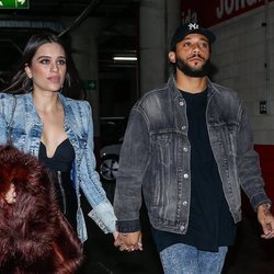 Marcelo y Clarisse Alves llegando al concierto de Rosalía en Madrid