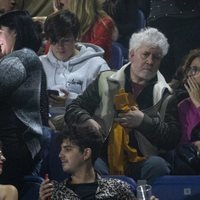 Pedro Almodóvar en el concierto de Rosalía en Madrid