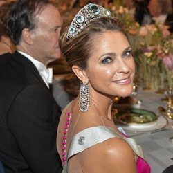 Magdalena de Suecia en la cena de los Nobel 2019