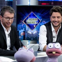 Pablo Motos y Manuel Carrasco en 'El Hormiguero'