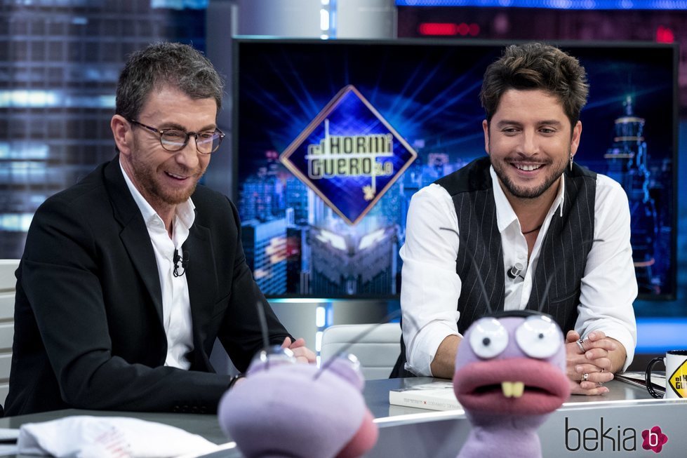 Pablo Motos y Manuel Carrasco en 'El Hormiguero'