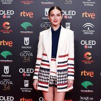 María Valverde en la fiesta de los nominados a los Premios Goya 2020