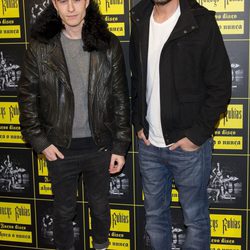 Pelayo Díaz y David Delfín en la presentación del disco de Nancys Rubias