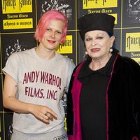 Bimba y Lucía Bosé en la presentación del disco de Nancys Rubias