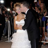 Michael Bublé y Luisana Lopilato el día de su boda