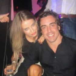 Fernando Alonso y Xenia Tchoumitcheva