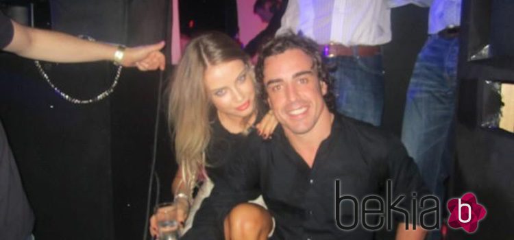 Fernando Alonso y Xenia Tchoumitcheva