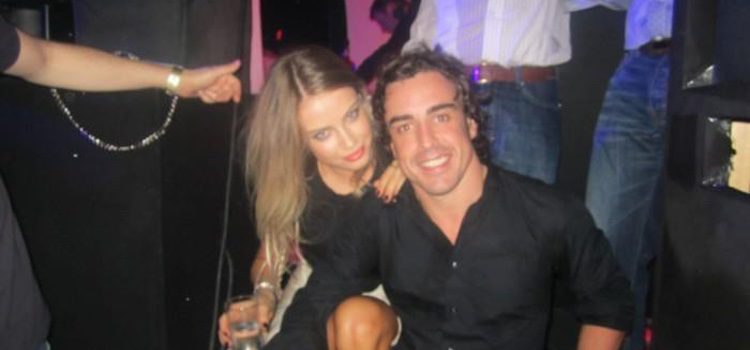 Fernando Alonso y Xenia Tchoumitcheva