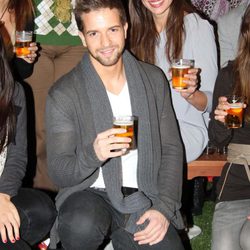 Pablo Alborán y Eva González en la presentación de 'Somos Sur'