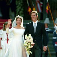 Boda de la Infanta Cristina e Iñaki Urdangarín en 1997