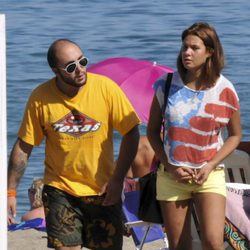 Kiko Rivera y Jessica Bueno de vacaciones en la playa