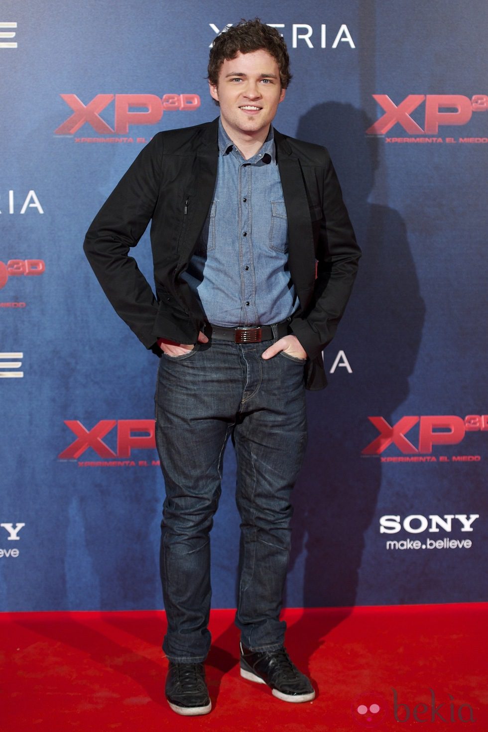 Adam Jezierski en el estreno de XP3D en Madrid