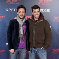 Fonsi Nieto y Gelete Nieto en el estreno de XP3D en Madrid