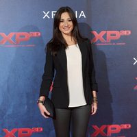 Cecilia Gómez en el estreno de XP3D en Madrid