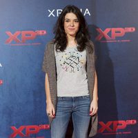 Leonor Martín en el estreno de XP3D en Madrid