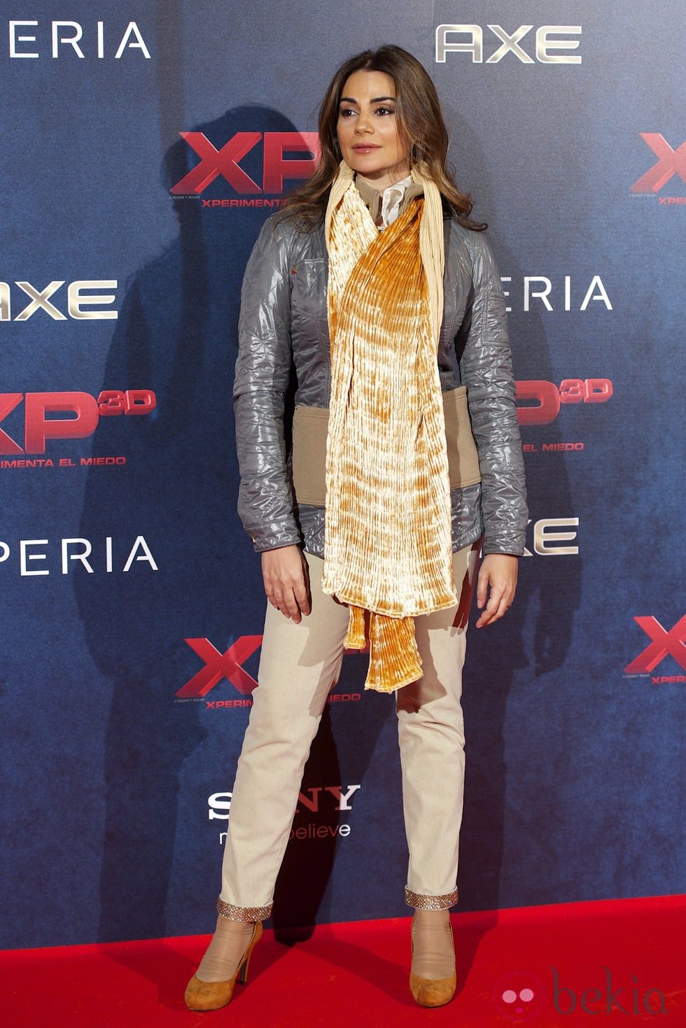 Silvia Pantoja en el estreno de XP3D en Madrid