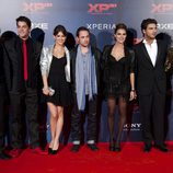 Todo el elenco de XP3D en su estreno en Madrid