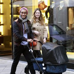 Doutzen Kroes con su hijo Phyllon James