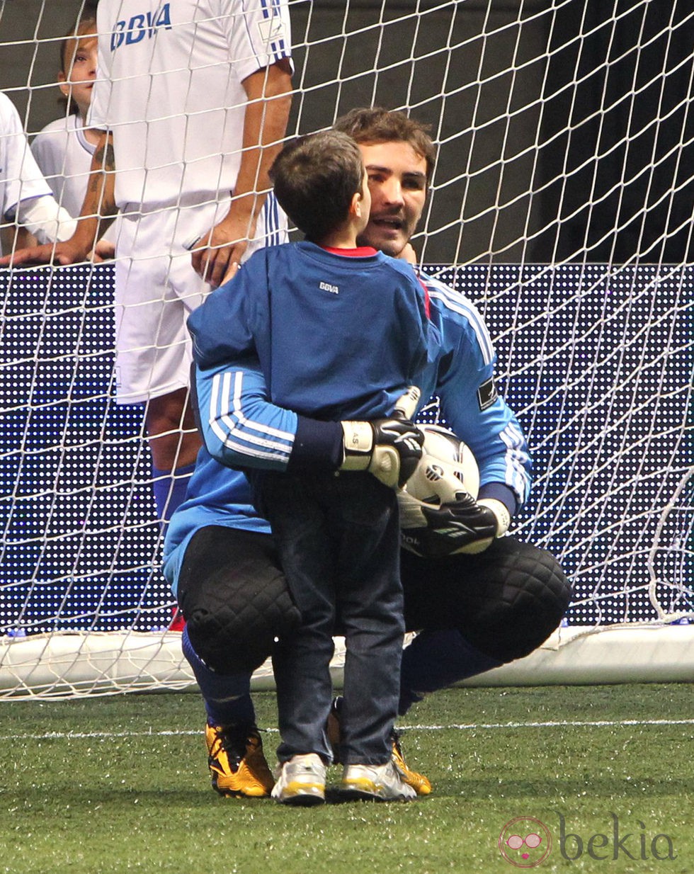 El lado más tierno de Iker Casillas en el 'Partido x la Ilusión'