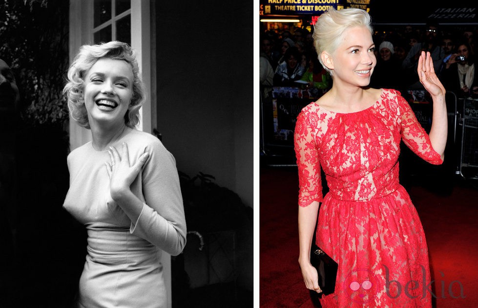 Michelle Williams ha interpretado a Marilyn Monroe