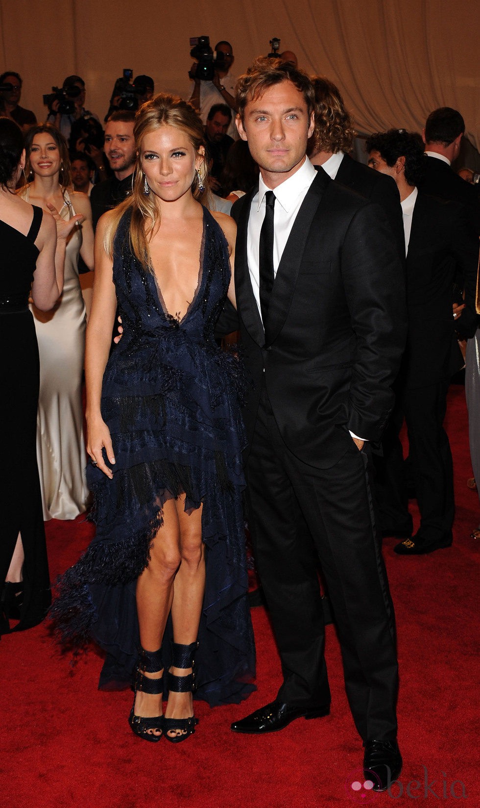 Sienna Miller y Jude Law