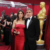 Elisabetta Canalis y George Clooney