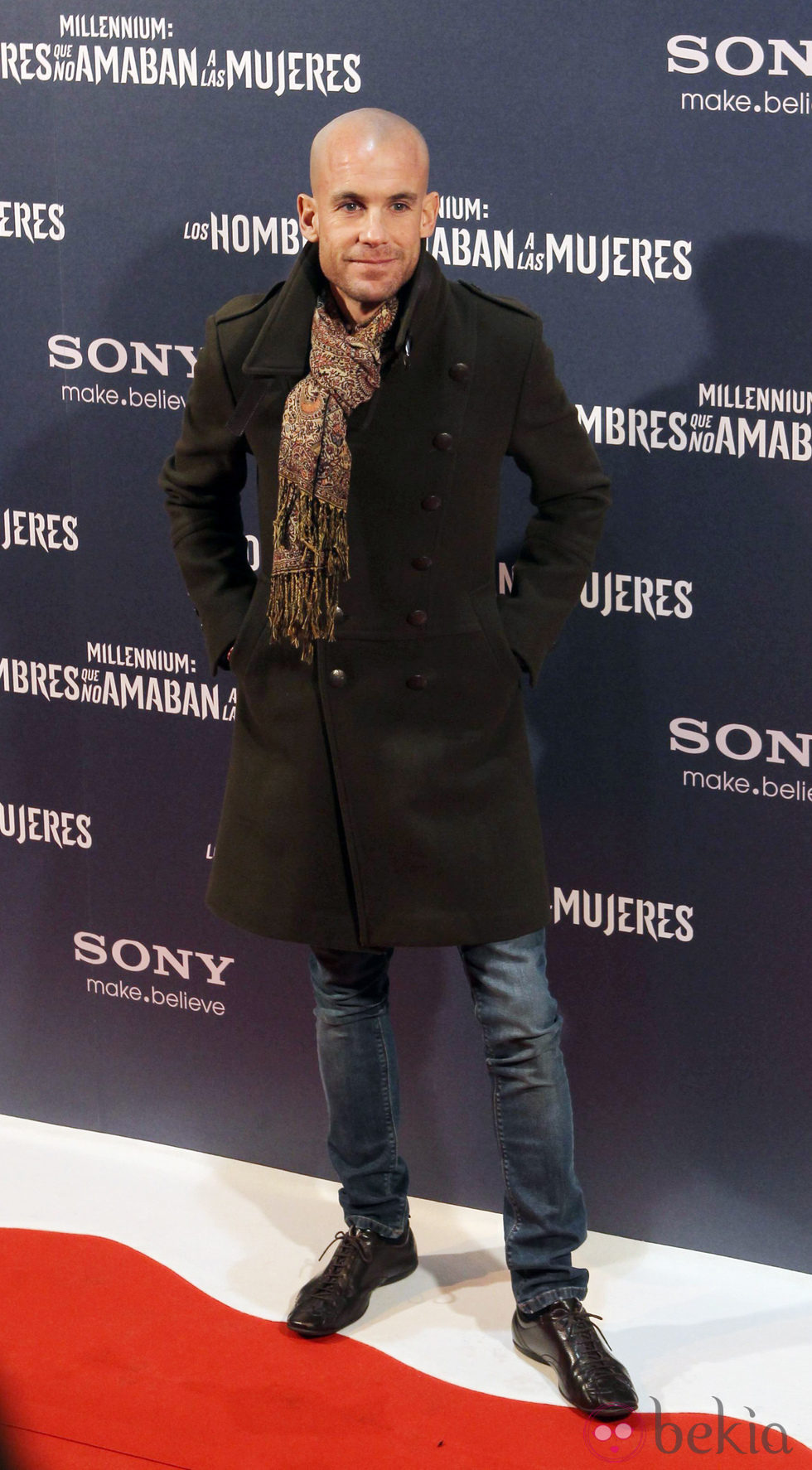 Ramón Fuentes en el estreno de 'Los hombres que no amaban a las mujeres'