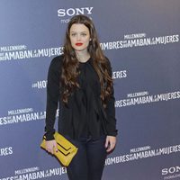 Adriana Torrebejano en el estreno de 'Los hombres que no amaban a las mujeres'