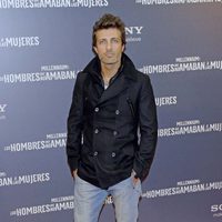 Jesús Olmedo en el estreno de 'Los hombres que no amaban a las mujeres'