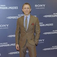 Daniel Craig en el estreno de 'Los hombres que no amaban a las mujeres'