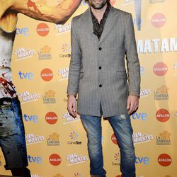 Jordi Mestre en el estreno de 'Juan de los muertos' en Madrid