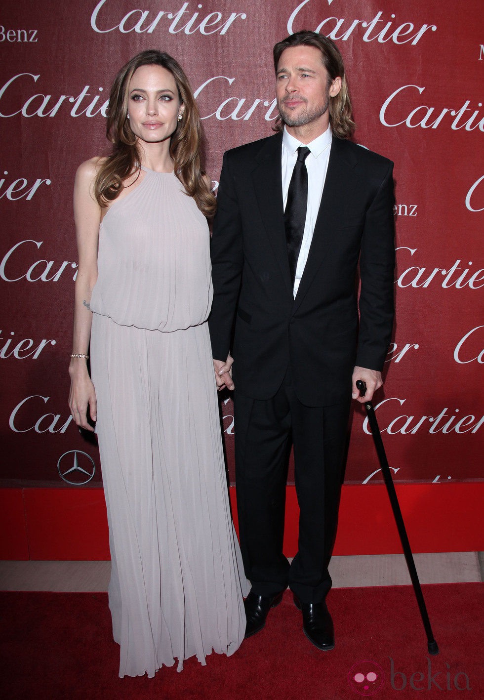 Angelina Jolie y Brad Pitt en el Festival Internacional de Cine de Palm Springs