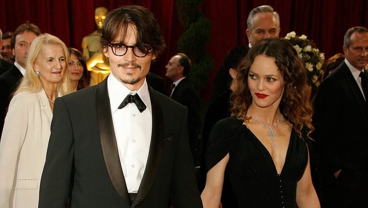 Johnny Depp y Vanessa Paradis